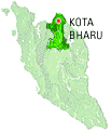 Malaysia Map. Kelantan