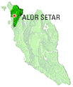 Malaysia Map. Kedah